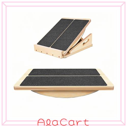 天然木ヘルシーステップマシン ストレッチボード 静音仕様 ふくらはぎ 角度3段階調節 足首 アキレス腱 ステップ運動 室内運動 有酸素運動