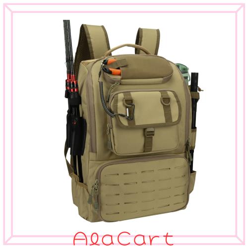 Hp hope 釣り リュック 大容量 釣り バッグ 5way 防水 釣り バッグ 多機能 15.6インチ バックパック 撥水加工