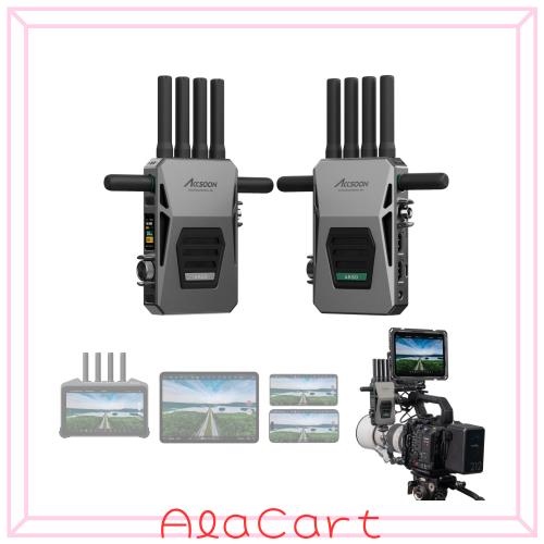 【Accsoon公式ストア】Accsoon CineView Master 4K SDI＆HDMI無線映像伝送システム 、4K60fps/1080p60fps送信機受信機 2.4Ghz+5Ghz+6GHz