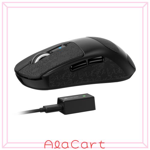 ATTACK SHARK R6 39g超軽量ゲーミングマウス、8000Hz、PixArt PAW3950MAXゲーミングセンサー、42000DPI、Nordic 52840 MCU、3モード連続