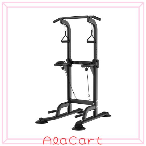 Supaliss 懸垂 懸垂マシン ぶら下がり健康器 懸垂バー 【コンパクト/スリム/10段調節/耐荷重150kg】 懸垂機 チンニングスタンド 懸垂台