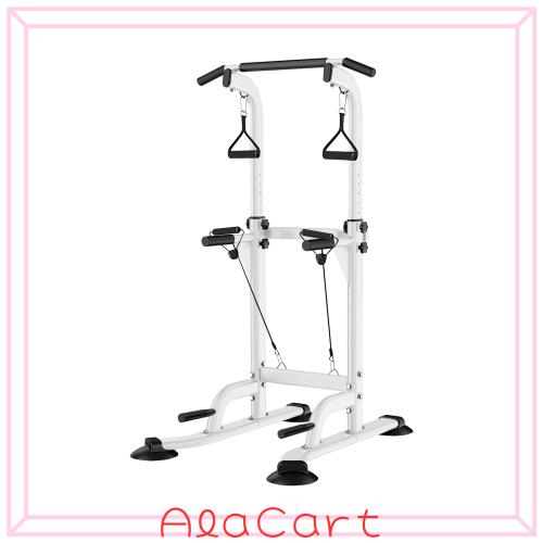 Supaliss 懸垂 懸垂マシン ぶら下がり健康器 懸垂バー 【コンパクト/スリム/10段調節/耐荷重150kg】 懸垂機 チンニングスタンド 懸垂台