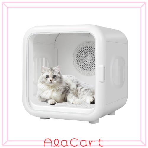 VERILADY ペットドライヤー 62L 47×43×46cm 犬猫兼用 静音 温度調節 18,932円