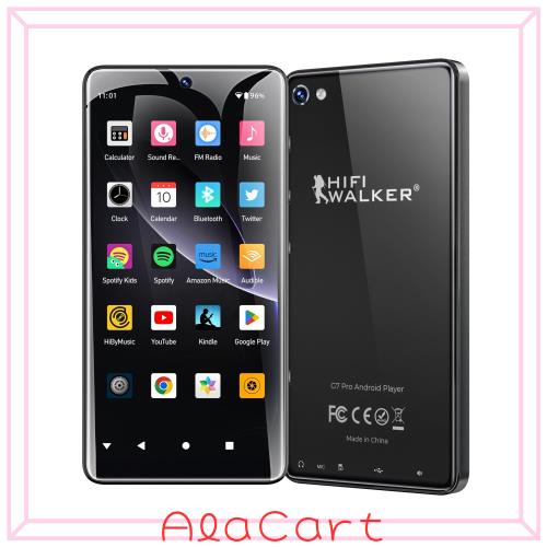 HIFI WALKER G7 Pro MP3プレーヤー Android 13搭載 WiFi/Bluetooth対応 5.2インチHDタッチスクリーン Spotify対応 デュアルカメラ 3GB+32