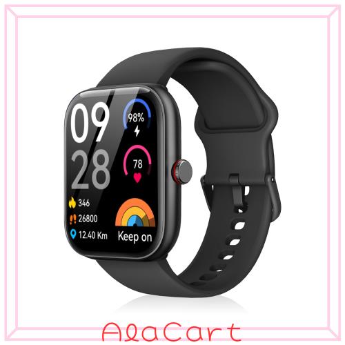 スマートウォッチ Bluetooth5.3 iPhone対応 1.91インチ IP68防水 smart watch