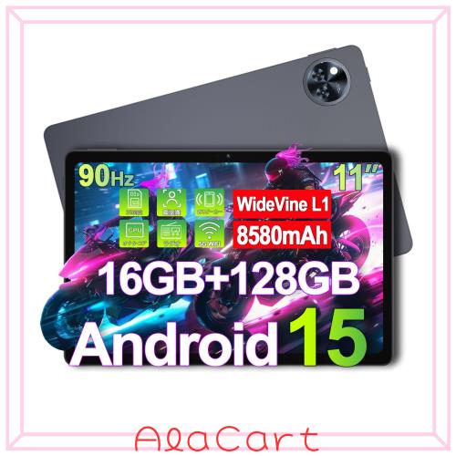 【Android 15 タブレット 2025 初登場】DOOGEE U11 タブレット 11インチWiFi モーデル 16GB+128GB+2TB TF 拡張 アンドロイド15 タブレッの通販は