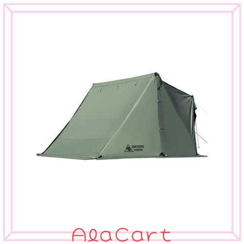 OneTigris SOLO Dark Shadow テント前幕 T/C 大型 焚き火陣幕 SOLO STEAD TCテントに対応 スペース拡大 サイドウォール仕様 難燃 ス