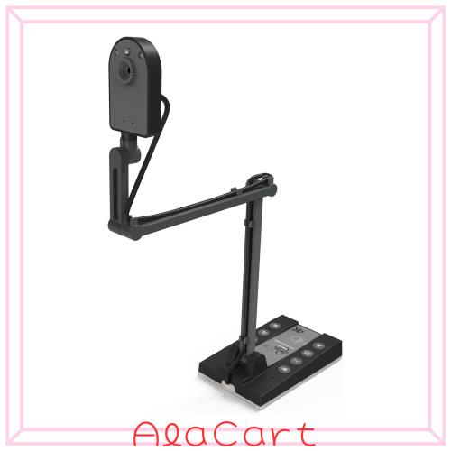TreasLin HDMI書画カメラ1500万画素USB-C出力/HDMIパススルー出力対応ビデオをPCに取り込み、SDカードに画像を保存4k高精細画質フ外部入