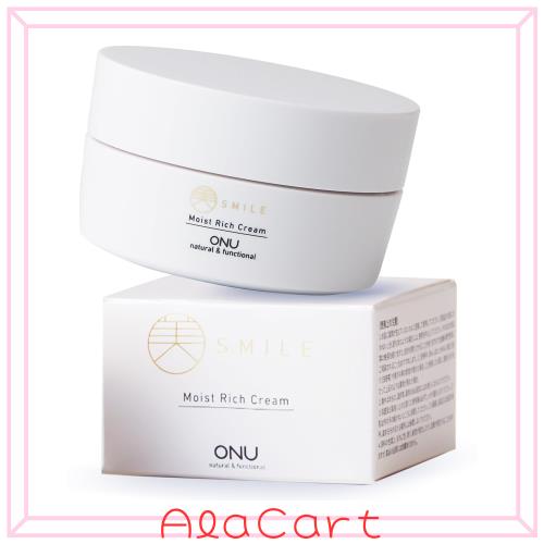 ONU（オンユー）モイストリッチクリーム 保湿クリーム 顔 【敏感肌 乾燥肌】50g 柔らか肌 【独自成分 次世代MCA*ナールスゲン配合】 エイの通販は
