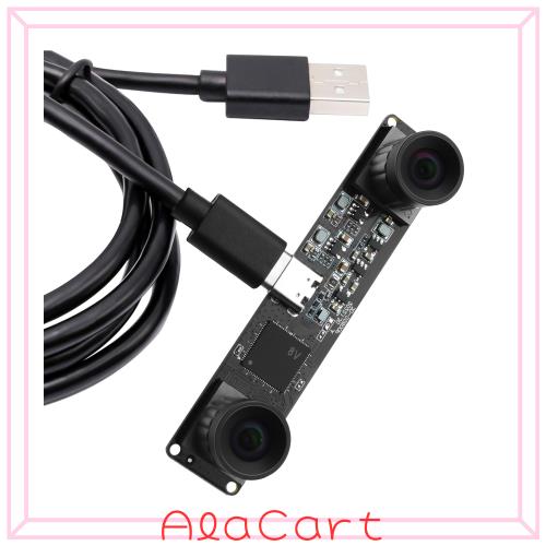 ELPCAM 210fps USB カメラ グローバルシャッター 800P 3D プリンターカメラ 83 度同期 デュアルレンズ Lightburn PC カメラ モノクロ B/W