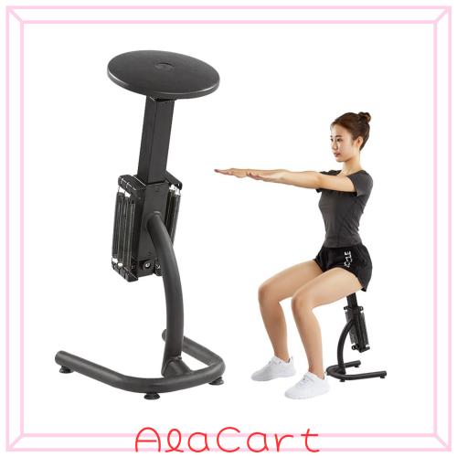 Nijakiseスクワットマシン トレーニング器具 高さ調節可能 スクワットマジック ジムスクワット 補助フレーム フィットネススツール 脚筋