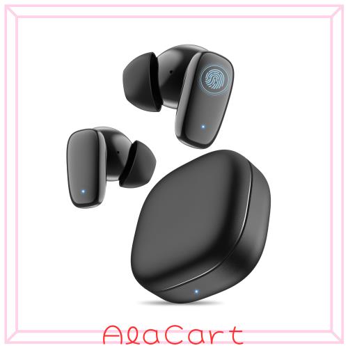 イヤホン bluetooth ワイヤレスイヤホン Bluetooth5.4搭載 ブルートゥースイヤホン【2024新登場 フィット感】 ANCノイズキャンセリング H