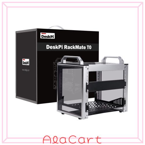 GeeekPi 4U サーバーキャビネット 10インチ サーバーラック ネットワーク、サーバー、オーディオ、ビデオ機器用 DeskPi RackMate T0 ラッ