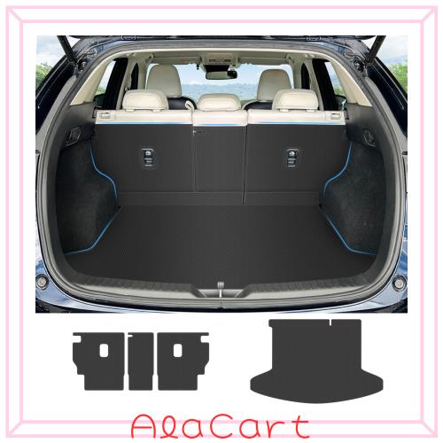 YORKNEIC CX-5 ラゲッジマット KF系 2017年〜現行 トランクマット 背もたれカバー 車種専用 トランクマット 背面バックカバー 合成革材質