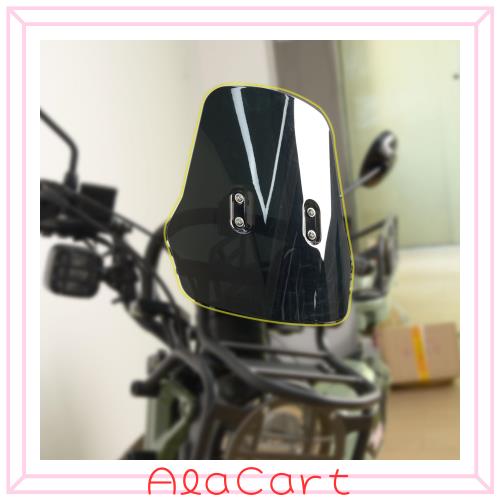 Midimttopバイク ウィンドシールド CT125 ウィンドスクリーン ブラケット フロントフェアリング フライスクリーン エアスポイラー ウィン
