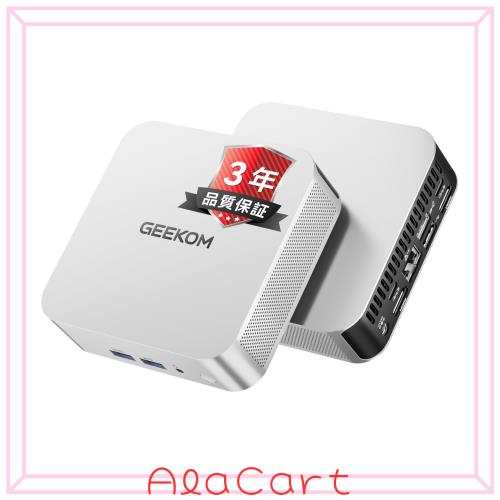 【欧州受賞・年間ベストパソコン】GEEKOM A6 ミニpc、AMD Ryzen 7 6800H搭載 128GB RAM+6TB