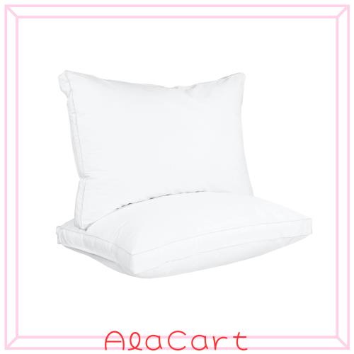 Ｅｆａｉｒ 枕 2個セット 防水 防油 防汚 まくら 高級ホテル仕様 寝心地良い 柔らかい 安眠 快眠 立体構造 プレゼント 63cm*43cm*20cmの通販は