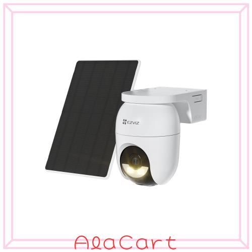 EZVIZ CB8 Lite 4MP 屋外ソーラー防犯カメラ Wi-Fi IP66 Alexa対応
