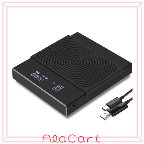 TIMEMOREタイムモア Black Mirror basic 2.0ドリップスケール 電子秤 デジタルスケール コーヒー用スケール キッチン 計量器 高精度計量