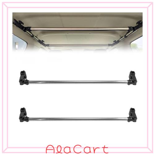 Sporacingrts 車内収納 クロスライド ハンガーバー Lサイズ 2本セット ハイエース(200系)/NV350キャラバン(E26)対応 車室内キャリアバー
