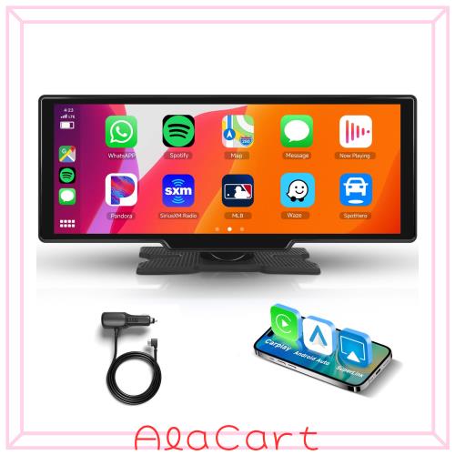 10.26インチタッチスクリーンカーラジオ、ワイヤレスCarplay/Android