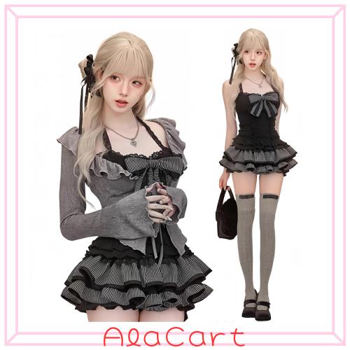 Ligwon] 地雷系 服 コスプレ セットアップ ゴスロリ かわいい