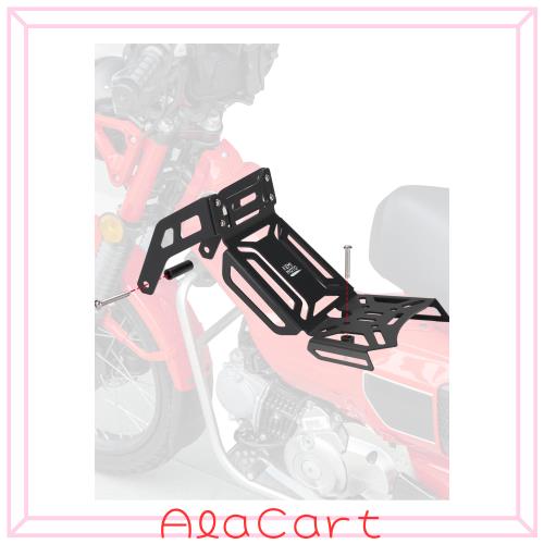 KEMIMOTO CT125・ハンターカブ専用センターキャリア ベトナムキャリア 高強度 ブラック ct125用アクセサリー