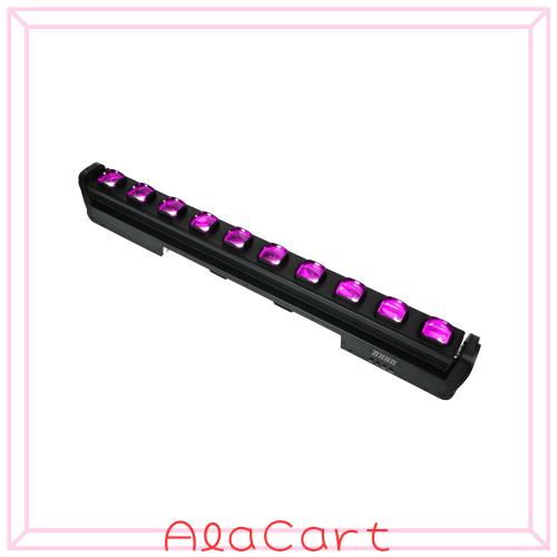 Betopper 10×15W RGBW 4-in-1 LED ステージ照明DJムービングライト ストリップウォッシュ/ビームLEDライトバー 39インチ長 ステージ照明