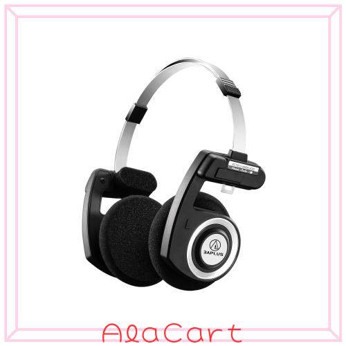 3APLUS Retro 第三世代 Bluetoothヘッドホン オープン型 ワイヤレスヘッドホン 軽量 レトロ 折り畳み式 オーバーヘッドヘッドホン 【ケー