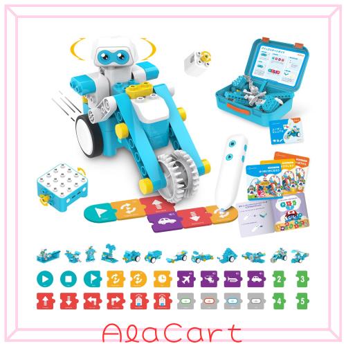 WhalesBot B3 Pro プログラミングロボット おもちゃ キット 24-in-1