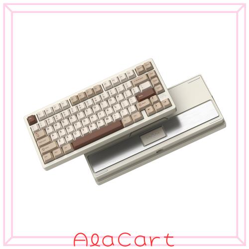 ゲーミングキーボード Womier RD75 PRO アルミ合金 75%無線機械キーボード Bluetooth/2.4G/Wired ホットスワップ スイッチ調整可能 ガス