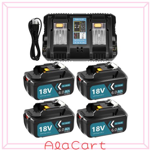 Boetpcr 互換 バッテリー Boetpcr BL1860B DC18RD BL1815N BL1830B