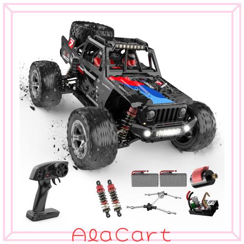 DEERC ラジコン オフロード ラジコンカー 大人向け 高速 早いラジコンカー 車 rc car リモコンカー 時速55km/h 大型 1/10スケール ブラシ