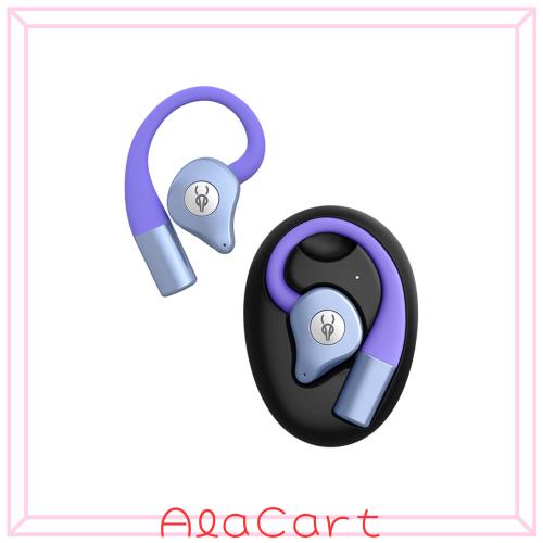 okcsc Q12 ワイヤレスイヤホン Bluetooth5.4 オープンイヤー ノイズキャンセリング 耳掛け式 開放型Bluetoothイヤホン 超軽量 18時間再生