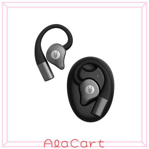okcsc Q12 ワイヤレスイヤホン Bluetooth5.4 オープンイヤー ノイズキャンセリング 耳掛け式 開放型Bluetoothイヤホン 超軽量 18時間再生