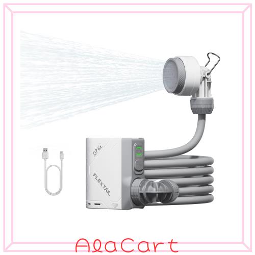 FLEXTAILGEAR TINY SHOWER ポータブルシャワー シンプルシャワー 電動シャワー ポータブルシャワー キャンプ用シャワー シャワーポンプ 2