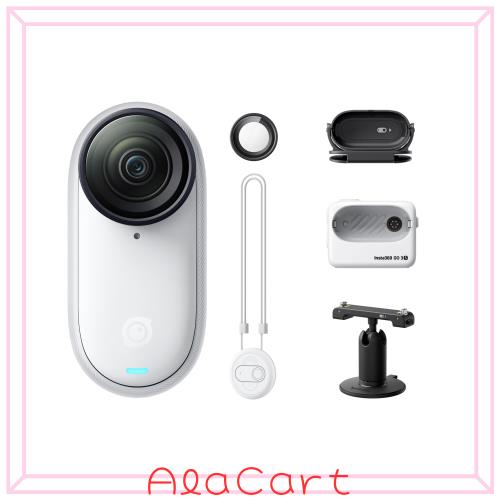 Insta360 GO 3S - 4K小型ウェアラブルVlogビデオカメラ、ハンズフリーPOV、どこでもマウント、手ブレ補正、バッテリー寿命140分、10m防水 36,120円