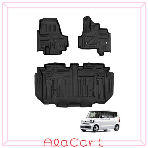 新型 N-BOX JF5 JF6 フロアマット 車種専用設計 NBOX JF5/6 専用 立体 3D TPE素材 カーマット 滑り防止 耐汚れ 取付簡単 カー用品 立体構