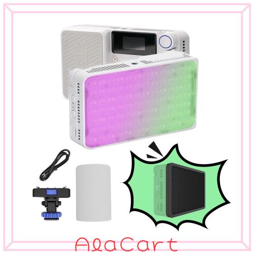 Amaran Ace 25C RGB LEDビデオライト、フルカラー2300-10000Kバイコラー、4500MAH充電式バッテリー、PD高速充電、写真/映画製作/ビデオロ