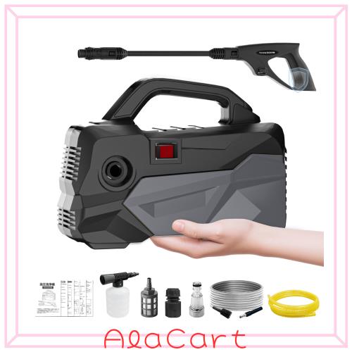 高圧洗浄機A4用紙サイズ 超軽量2.85kg 12MPa