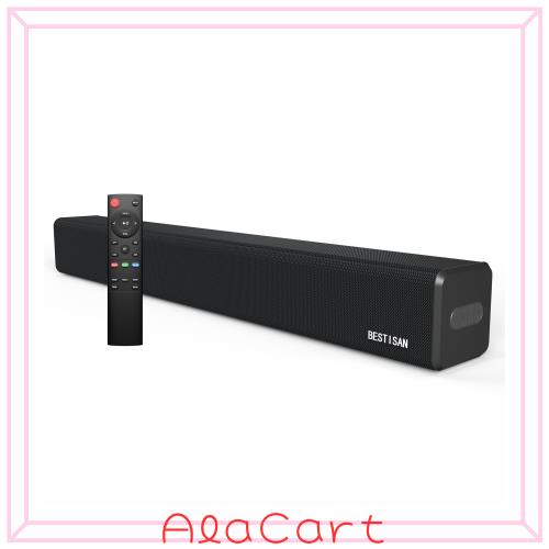 BESTISAN サウンドバー テレビ用スピーカー PC用Soundbar シアターバー フルレンジスピーカー リモコン付き Bluetooth/USB/デジタル/AUX/ BESTISAN サウンドバー テレビ用スピーカー PC用Soundbar シアターバー