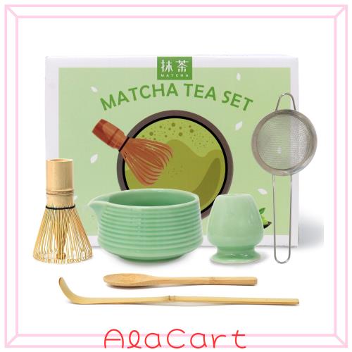 Valuetom抹茶 セット 茶道セット6点 （ 片口茶碗、茶筅、茶杓、茶筅