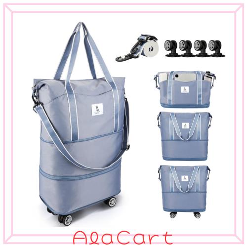 Arxus] キャスター付きボストンバッグ carry on luggage キャリー