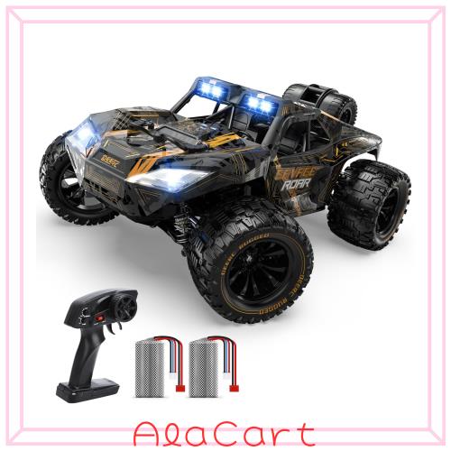 DEERC ラジコン ラジコンカー オフロード リモコンカー 4WD 高速 1/14スケール 32km/h 無段階 電動 RCカー 車おもちゃ 全地形対応 2.4GHz