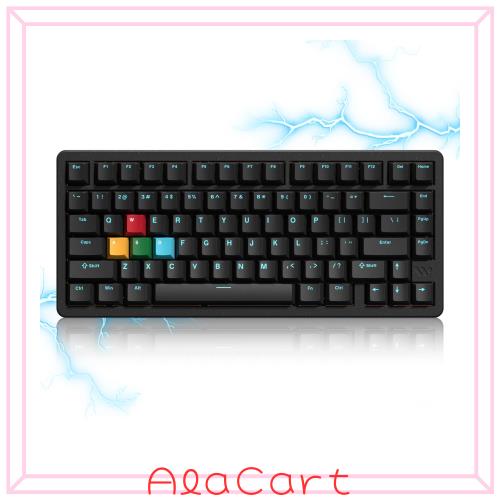 0.01mm ラピッドトリガーゲーミングキーボード Womier SK75 TMR/HE