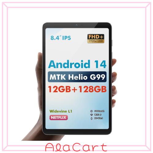 BekoQurd M8 タブレット 8.4インチ Android 14 | メディアテック Helio