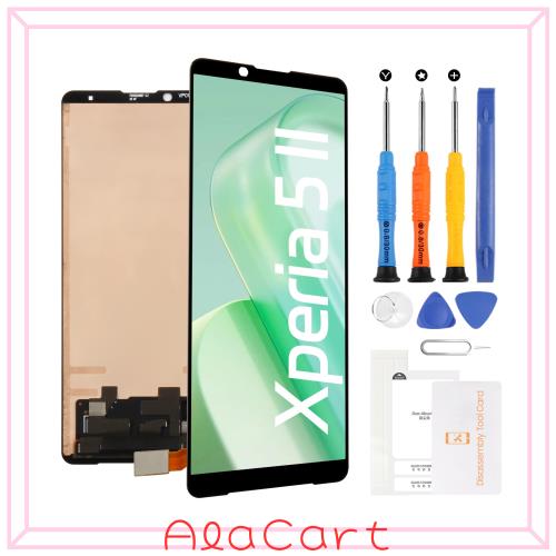 (オリジナル)液晶パネル For SONY Xperia 5 II 画面交換修理用 タッチパネルセット6.1