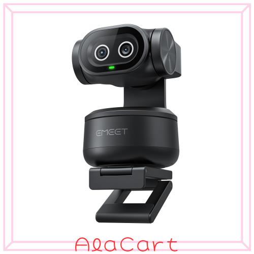 EMEET PIXY webカメラ 4K - AI自動追跡 PTZカメラ PDAF高速オート