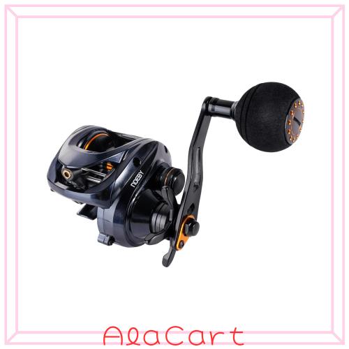 ノービ（Noeby）1200Pインショア ベイトキャスティングリール フルメタルボディ 25kg 大ドラグ 6.31:1 ギア比 ビッグゲーム ソルトウォー