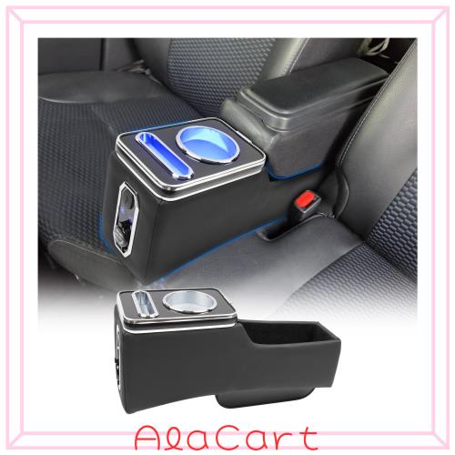 CEMOFE コンソールボックス タント タントカスタム タントファンクロス LA650S LA660S アームレスト 7色RGB照明 明るさ調整 Type-C QC3.0